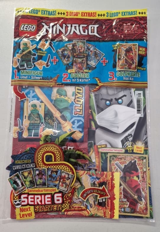 LEGO NINJAGO 892179 Lloyd with a magazine