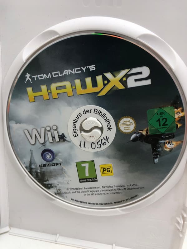 Nintendo Wii game – Tom Clancy’s H.A.W.X. 2 – age 12+