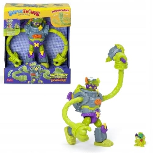 Magicbox SUPERTHING S Playset: SuperBot Power Arms Trasher