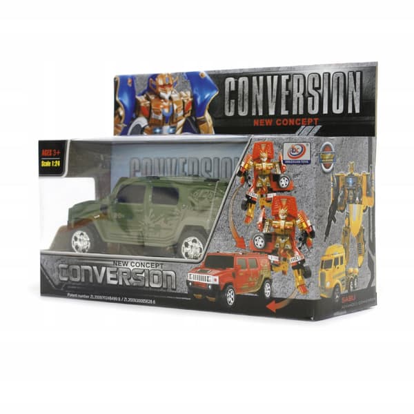 2-in-1 ROBOT CAR Large Figure