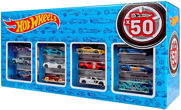 Hot Wheels 50-piece gift set by Mattel