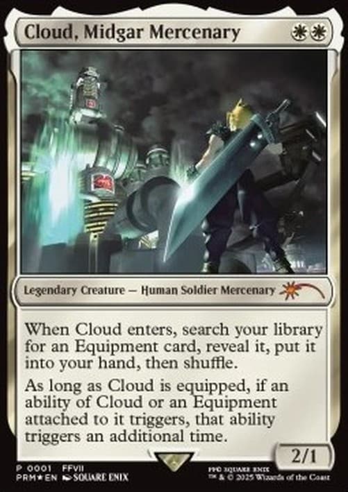 Magic: The Gathering Cloud, Midgar Mercenary
