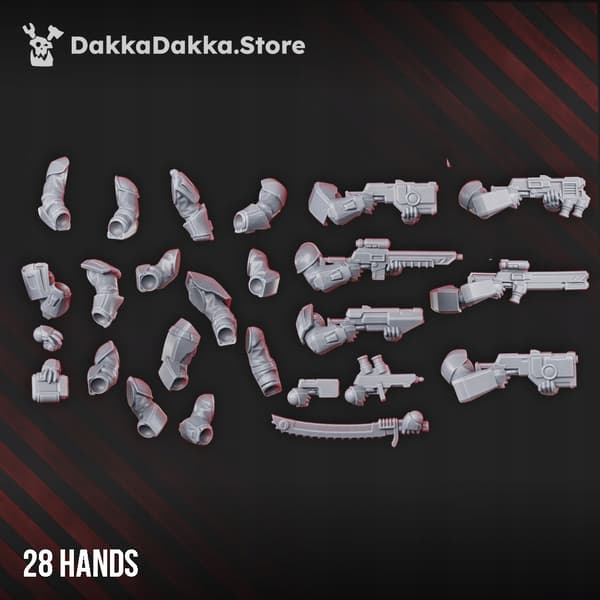 MSC Circumsolar Infantry Squad (build kit) x67 Dak
