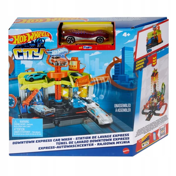 Hot Wheels City Small Set with Car HDR27