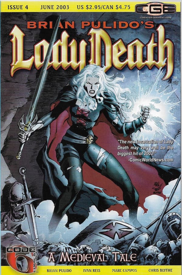 Lady Death: A Medieval Tale – Comic Book 1–5/2003 (in English)