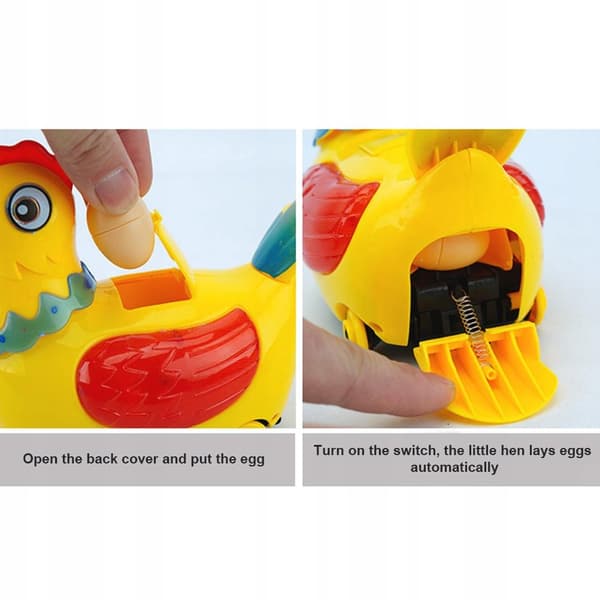 MELODIE THE EGG-LAYING TOY CHICKEN DANCES