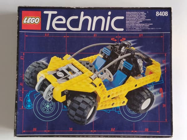 Lego 8408 Desert Ranger, set with box