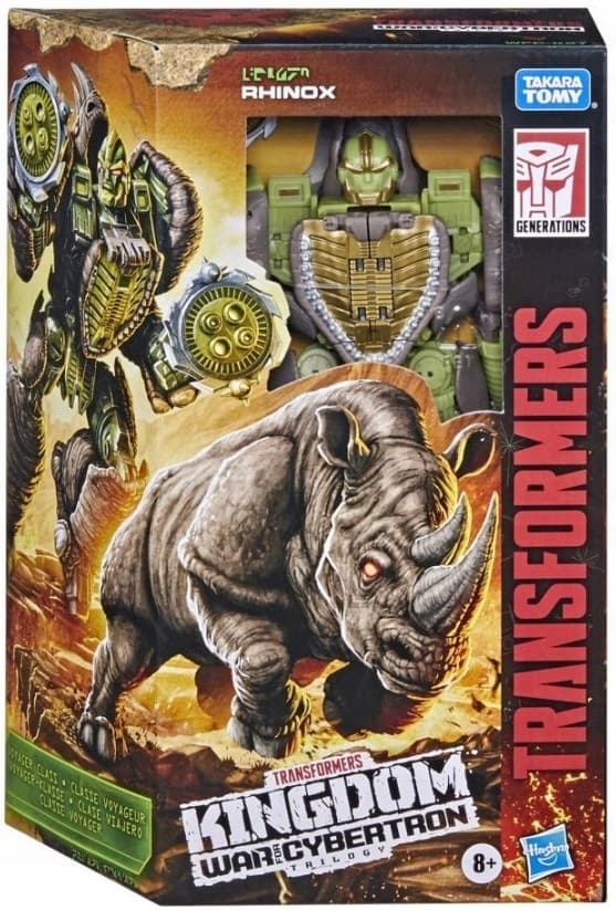 HASBRO TRANSFORMERS KINGDOM WFC RHINOX F0695