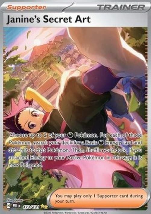 Pokemon Janine's Secret Art