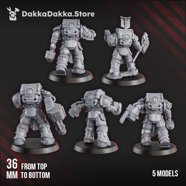 Ignisaurus Clan Destroyers Squad x5 DakkaDakkaStor