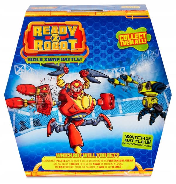 ROBOT Ready2Robot Bot Blasters Battle Set Model 553960