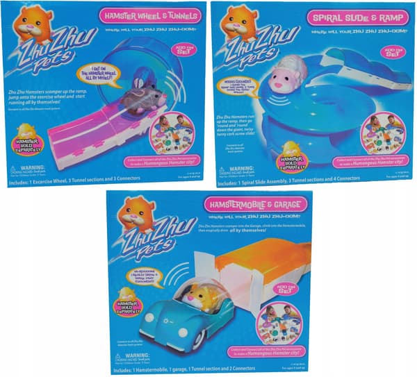 ZHUZHU REPLACEMENT SET 4 AS 86410