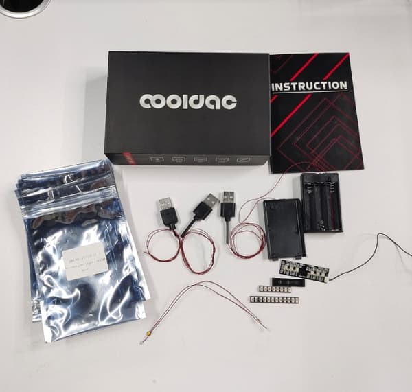 Cooldac LED lighting set, compatible with Lego sets