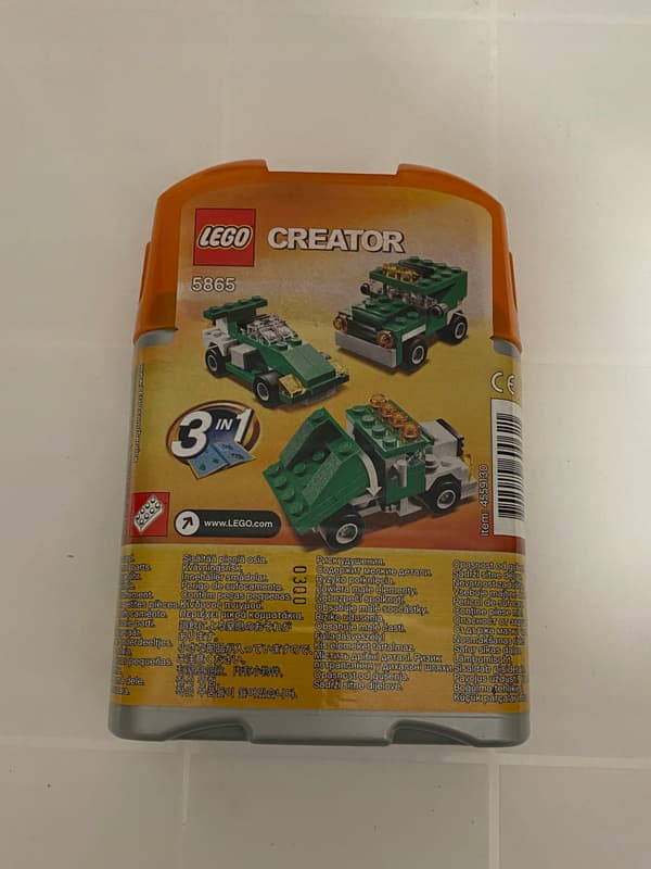LEGO 5865 Creator Mini Tipper Truck – Basic Traffic Model from 2010