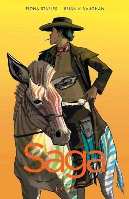 Saga Volume 8 by Brian K. Vaughan