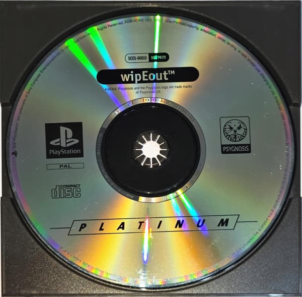 WIPEOUT PSX – DISC ONLY – READ THE DESCRIPTION!