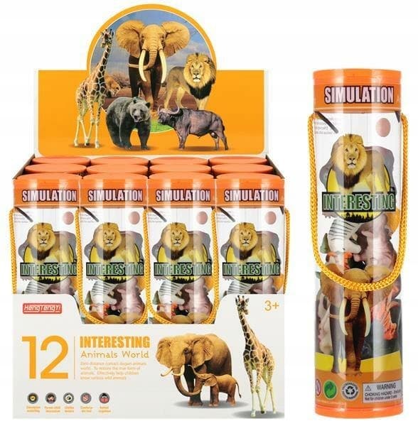 ND39_545323 WILD ANIMALS 12 PCS 5X20 MC DISP 12/1