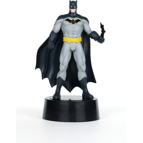 BATMAN COLLECTOR’S FIGURE – SUPERHERO WITH ILLUMINATED LED STAND – DC