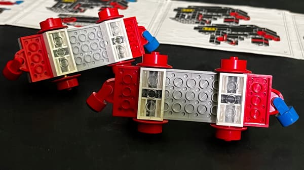 722 LEGO Electric Train with Carriages