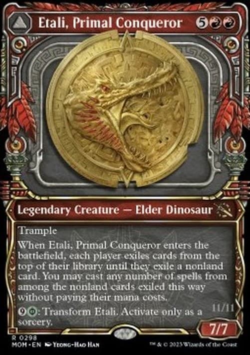 Magic: The Gathering Etali, Primal Conqueror // Etali, Primal Sickness