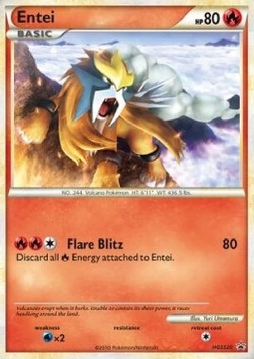 Pokemon TCG Entei