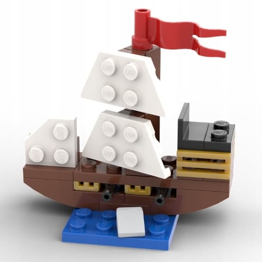 LEGO Creator 11966 – Explorer Ship Building Set – NEW Polybag