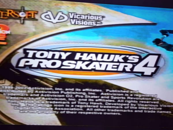 TONY HAWK'S PRO SKATER 4 PSX GAME – DISC ONLY – PLEASE READ THE DESCRIPTION!!!