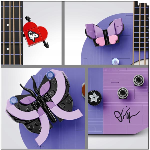 LEGO Editions Olivia Rodrigo’s Double Guitar 43031