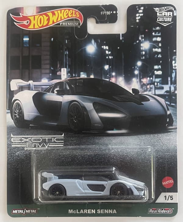 HOT WHEELS McLAREN SENNA