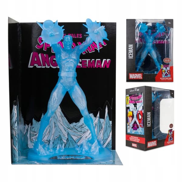 1/6 Scale Marvel Edition Iceman PVC Figure (Red Platinum) 29 cm