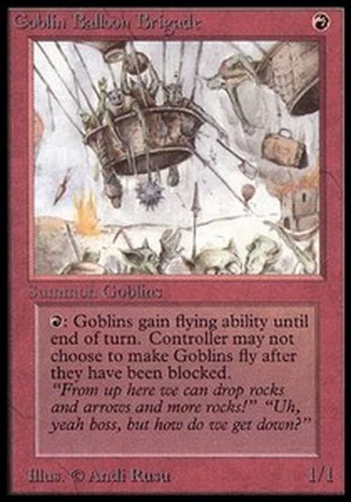 Magic: The Gathering Goblin Balloon Brigade