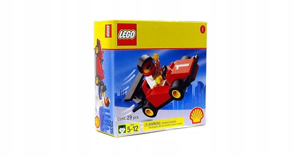 New LEGO SYSTEM TOWN 2535 CITY Formula 1 Formula Shell MISB 1998