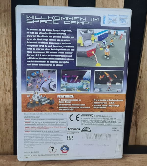 SPACE CAMP / Wii / DB- /ENG