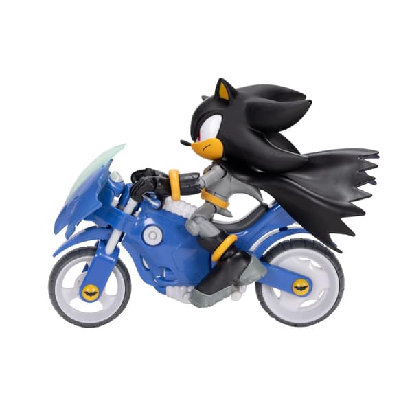 Batman and Batcycle Sonic Shadow 13 cm Interactive Toy Set