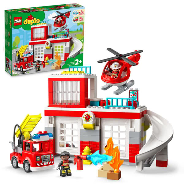 LEGO Duplo 10970 Fire Station and Helicopter