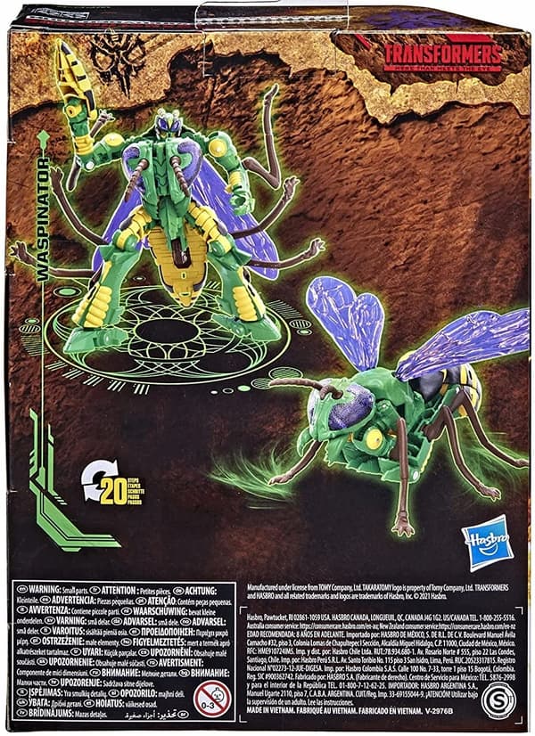 Transformers Waspinator WFC-K34 Osa Deluxe Figure