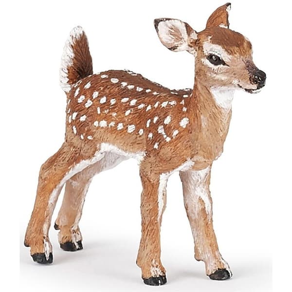 Fawn-coloured white-tailed deer figurine Wild ANIMALS Figurines Interesting