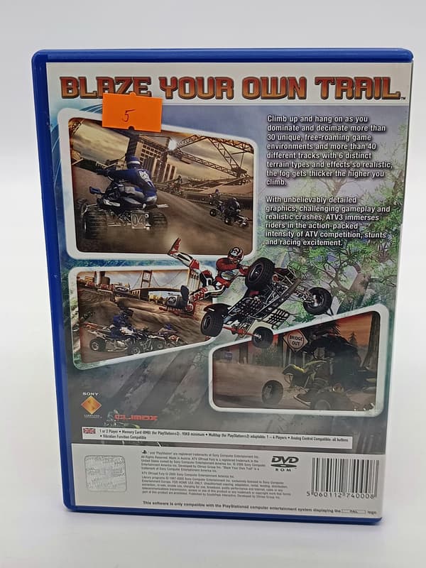 ATV OFFROAD FURY 3 PS2 PlayStation 2 (PS2) boxed