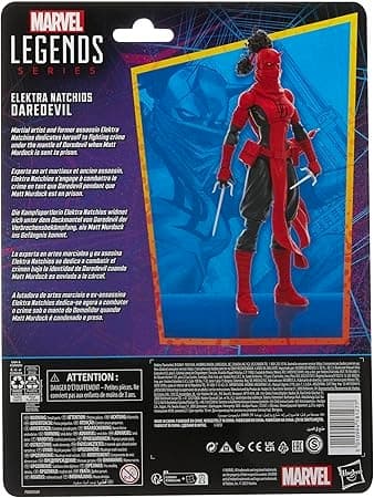 MARVEL LEGENDS ELEKTRA DAREDEVIL COLLECTOR’S FIGURE 15 CM