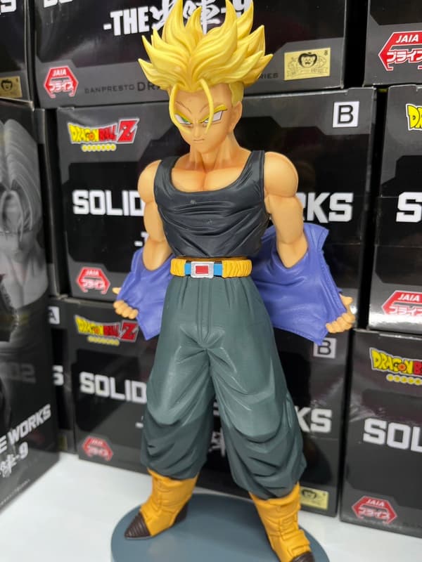 Dragon Ball Z Future Trunks Solid Edge Departure Anime Figure by Banpresto