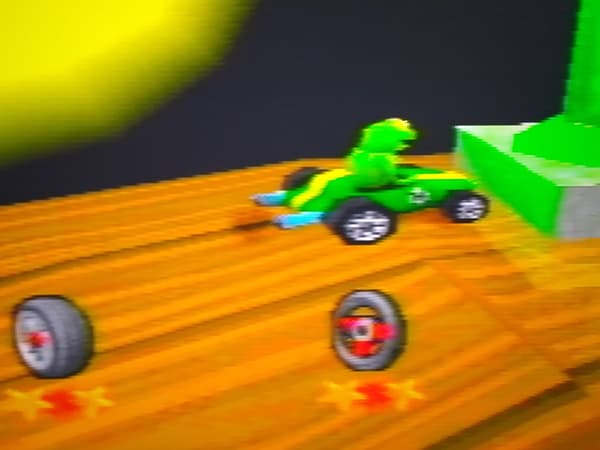 MUPPET RACEMANIA PSX game – disc only – please read the description!!!