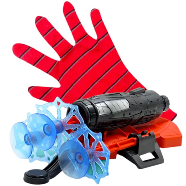 SPIDER SHOOTING GLOVE WITH PROJECTILES – 3 DARTS, SUCTION CUPS – GIFT