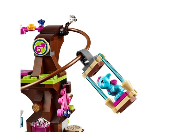 LEGO Elves 41173 Elvendale Dragon School – open box