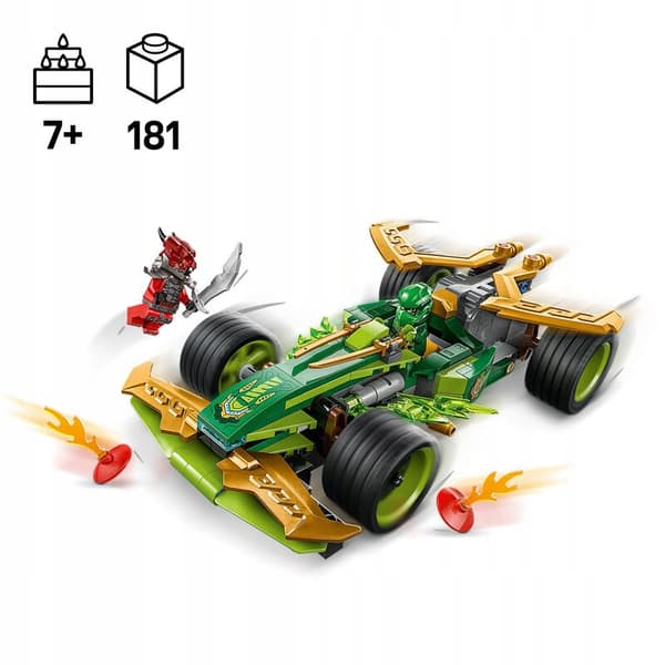 LEGO 71828 NINJAGO Lloyd’s Pull-Back Racing Car