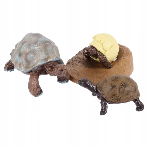 TURTLE LIFE CYCLE FIGURINE SET – DECORATION AND EDUCATIONAL TOY
