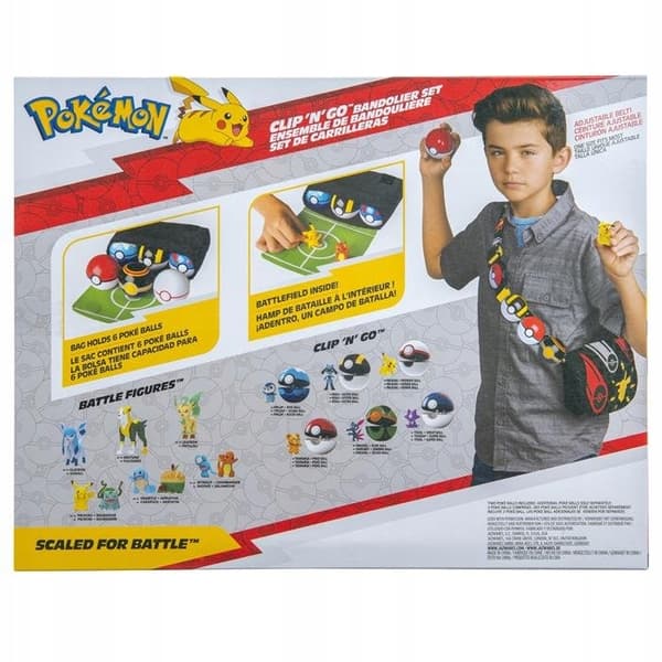 Jazwares PKW0229 POKEMON Clip N Go Repeat B Set