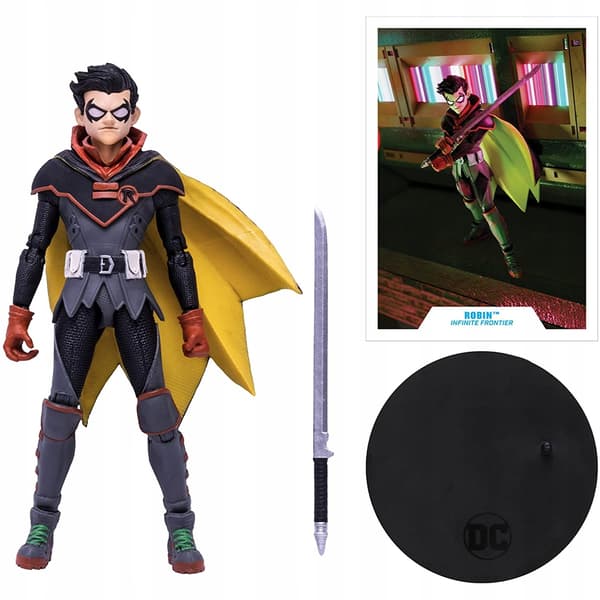 Robin (Infinite Frontier) figure from the DC Multiverse series