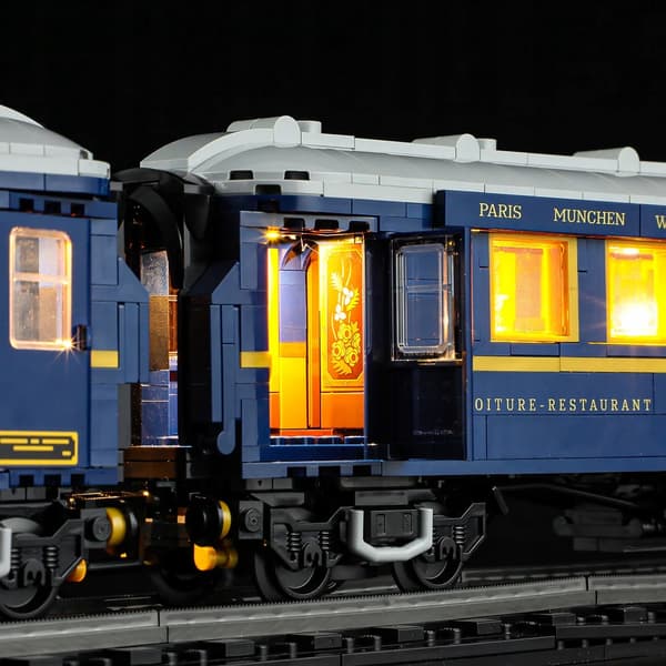 Lighting set for the LEGO Ideas Orient Express Train 21344