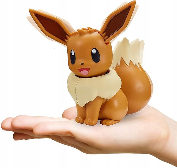 POKÉMON INTERACTIVE FIGURINE, 12 CM, EEVEE