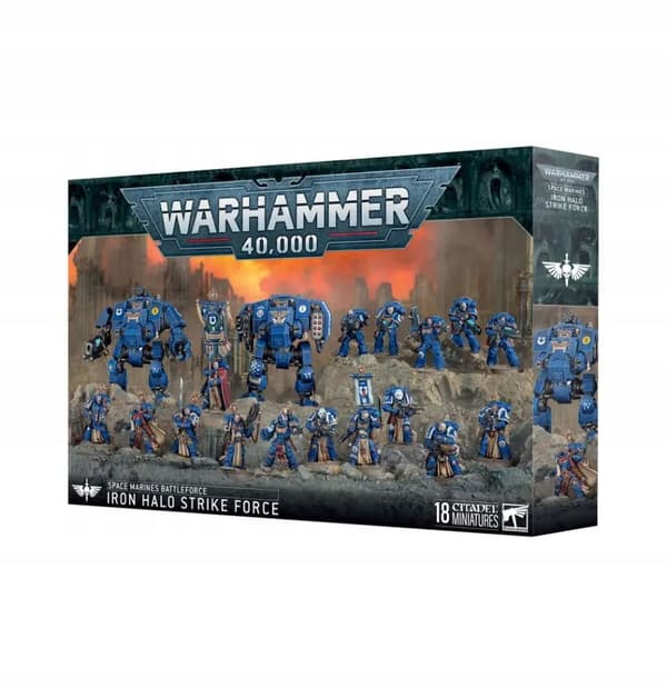 Space Marines: Iron Halo Strike Force (71-48) Games Workshop 99120101458